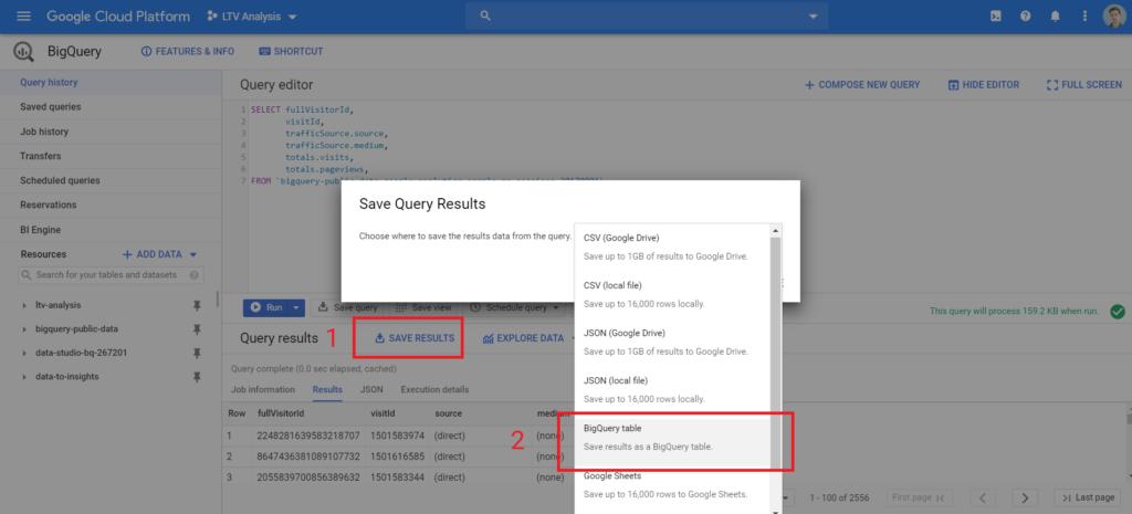 Cách kết nối BigQuery với Google Data Studio - hướng dẫn cơ bản cho người mới bắt đầu